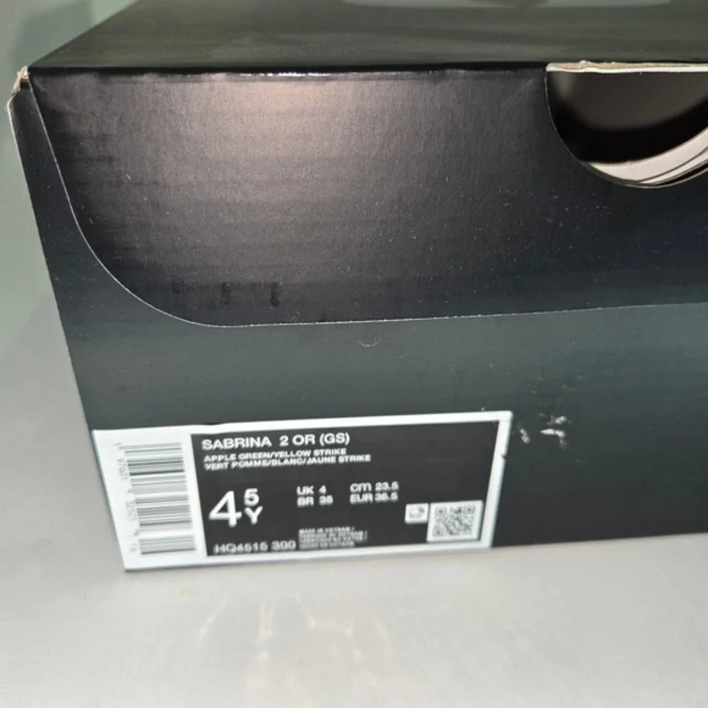 Nike Sabrina 2 OR GS Oregon Apple Green Yellow Strike‎ NIB HQ4515-300 4.5Y W6